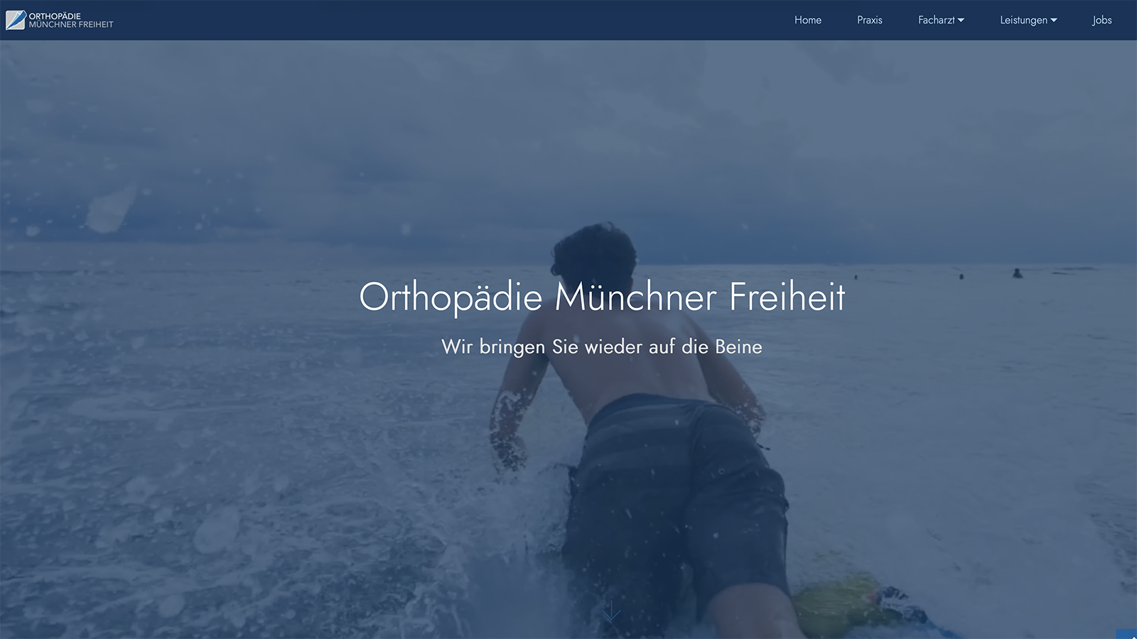 Screenshot Orthopädie